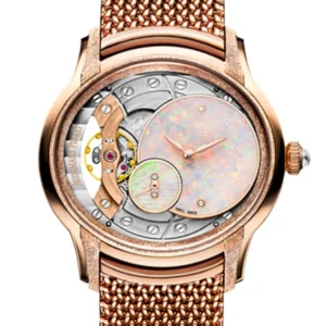 Audemars Piguet Millenary Frosted Gold Opal Dial Watch 77244OR.GG.1272OR.01