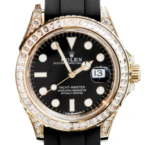 Rolex Yacht-Master 42 Baguette Diamond Bezel Men's Watch 226668TBR 226668TBR-0002