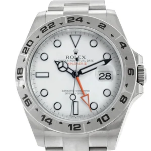 Rolex Explorer II White Dial Stainless Steel Men's Watch 216570
