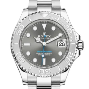 Rolex Yacht-Master 37 Rhodium Dial Automatic Men's Oyster Watch 268622