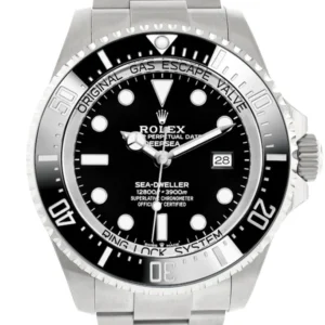 Rolex Sea-Dweller Deepsea 44 Black Dial Automatic Men's Stainless Steel Oyster Watch 126660
