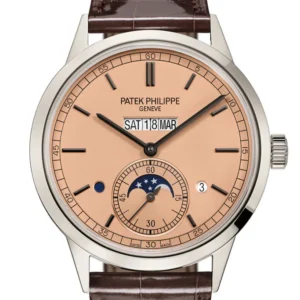 Patek Philippe Grand Complications In-Line Perpetual Calendar Platinum Watch 5236P